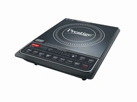 Prestige PIC 16.0+ 1900- Watt Induction Cooktop with Push button (Black) - 1900, Black