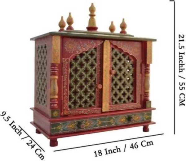 Crafts Fort Wooden  Holy Synagogue - Red