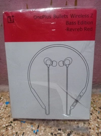 OnePlus Bullets Wireless Z Bass Edition - Reverb Red (OG Pack) - Black