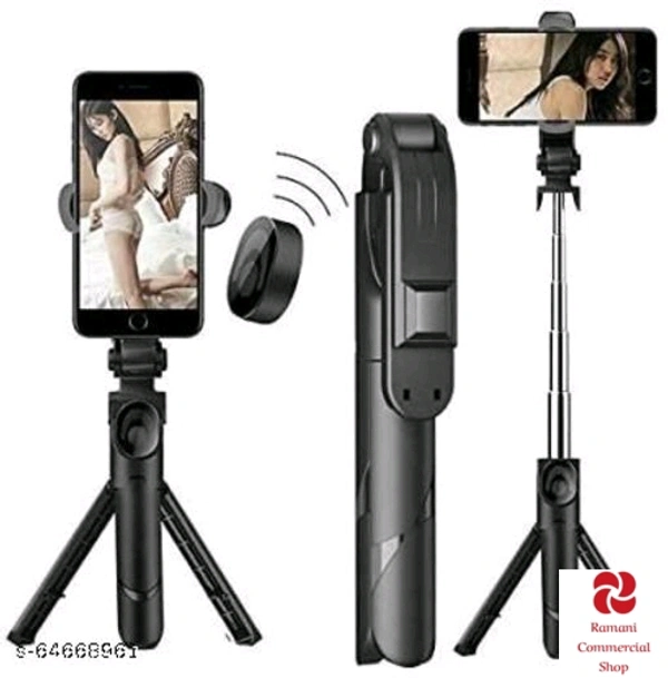 Bluetooth Selfie Stick XT-02 - Black