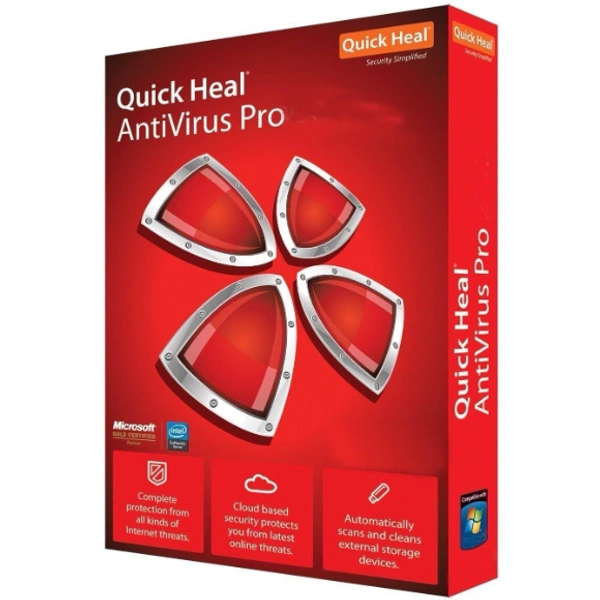 Quick Heal Antivirus Pro - 2 Users 1 Year