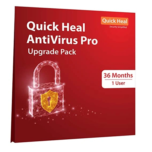 Quick Heal Antivirus Pro Upgrade Pack - 1 User 3 Years