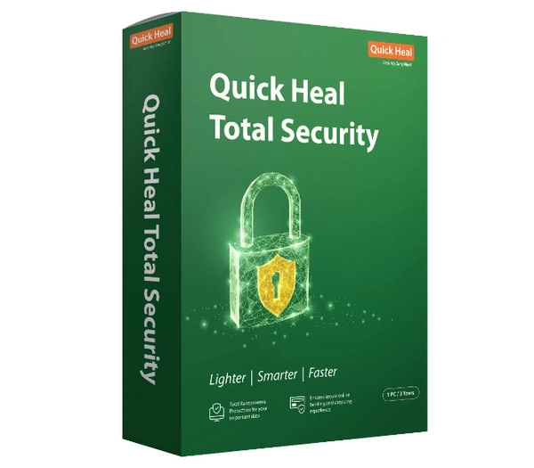 Quick Heal Total Security - 1 User 3 Years