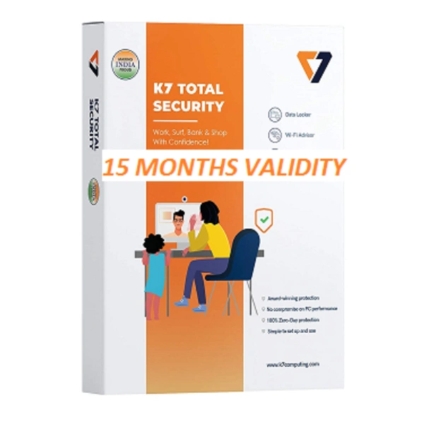 K7 Total Security - 1 User 15 Months