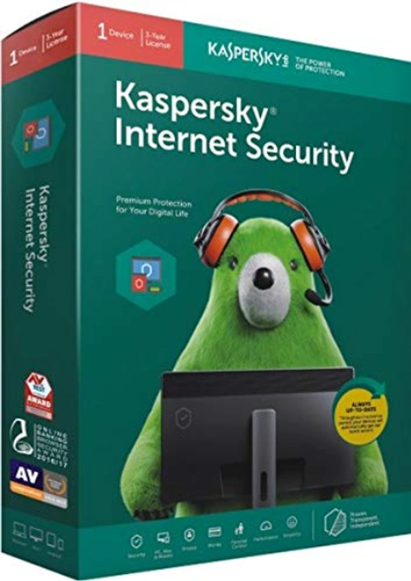 Kaspersky Internet Security - 1 User 1 Year