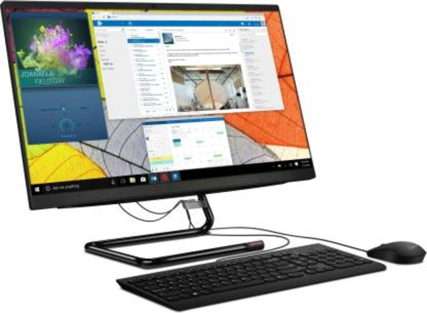 Lenovo Ideacentre Core i3 10th Generation - 23.8 inch, Black