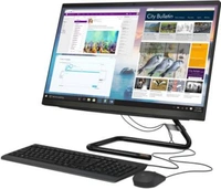 Lenovo Ideacentre Core i3 10th Generation - 23.8 inch, Black