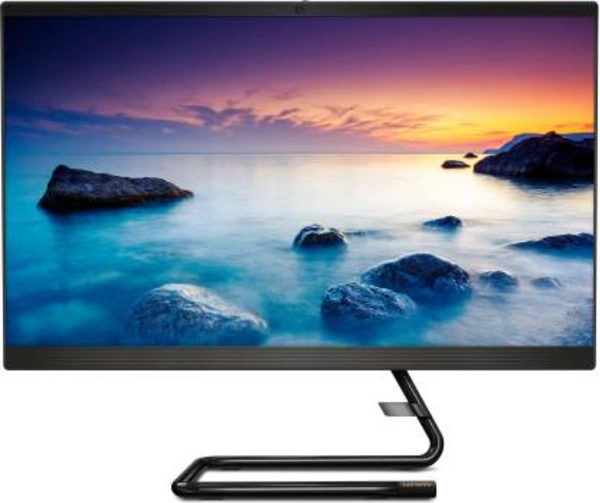 Lenovo Ideacentre Core i3 10th Generation - 23.8 inch, Black