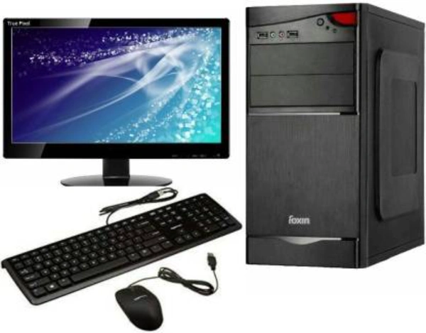 Foxin Assembled Computer Set -- Core 2 Duo | 1 Year Warranty - 15.4, Black