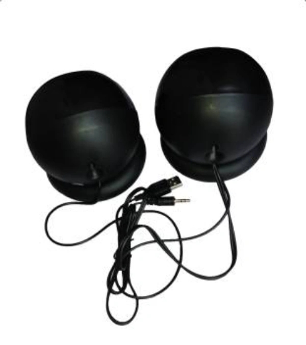 Terabyte TB-TB-008T 4 W Portable Laptop/Desktop Speaker  (Black, 2.1 Channel) - 10.4 cm x 11.8 cm x 21.3 cm