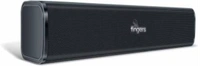 Fingers F2.0 6 W Laptop/Desktop Speaker  (Black, 2.0 Channel) - 31 cm x 6 cm x 6 cm, Black