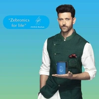 Zebronics ZEB-BELLOW 3 W Bluetooth Speaker  (Blue, Mono Channel) - 6.6 cm x 8.6 cm x 6 cm, Blue