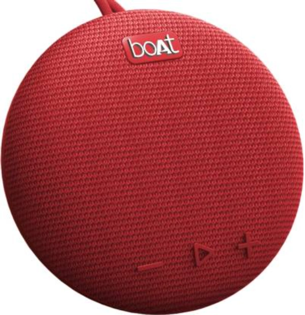 boAt Stone 190F 5 W Bluetooth Speaker  (Red, Stereo Channel) - 4.3 cm x 10.3 cm x 10.3 cm, Red, Blue, Black