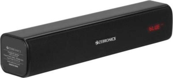 Zebronics Zeb-Vita Plus 16 W Bluetooth Laptop/Desktop Speaker  (Black, Stereo Channel) - 31.3 cm x 6.2 cm x 6.5 cm, Black, Blue, Red, Grey