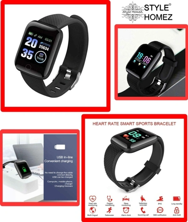 Storm M5 35mm Screen Black Smartwatch - Black, Free Size