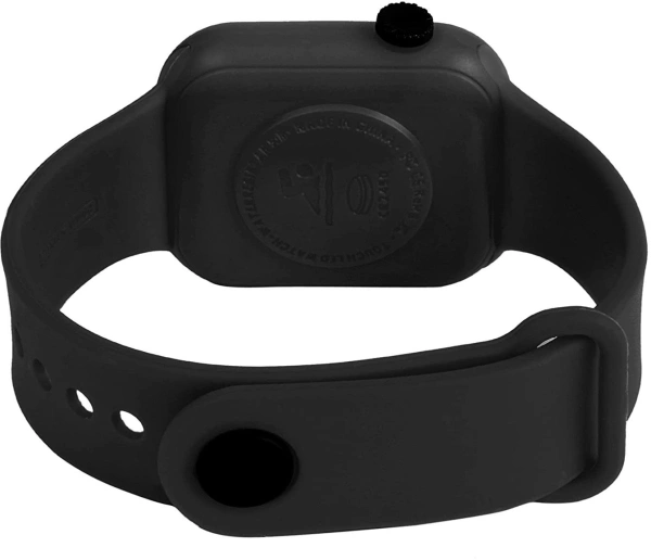 IMPEX Square Dial Led Lights Digital Watch Smartwatch - Black