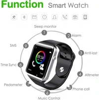A1 Phone Smartwatch - Black