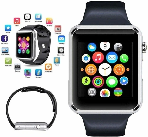A1 Phone Smartwatch - Black