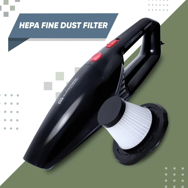 Neutron 4500 Handheld Super Suction Wet/Dry 4.5KPa Power Car Vacuum Cleaner with Anti-Bacterial Cleaning