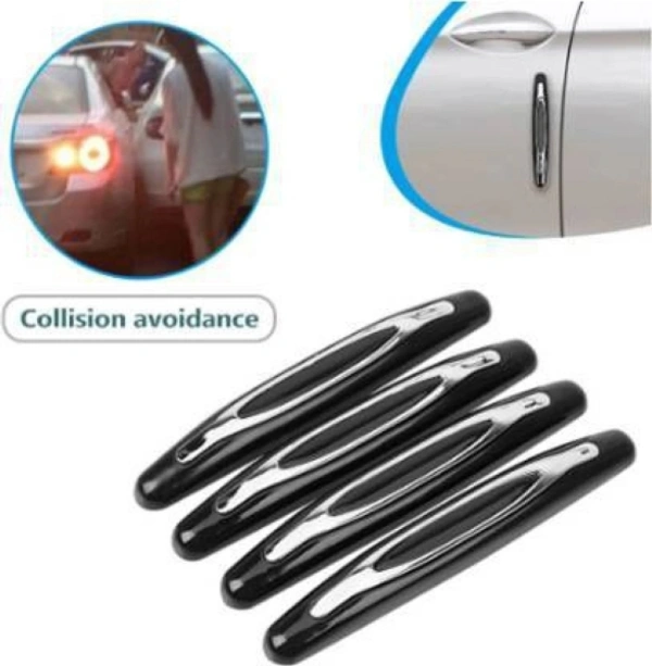 Fiber Car Door Guard - Black