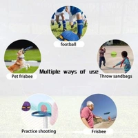 Magic Flying Saucer Ball / Flat Ball Disc - Multicolour