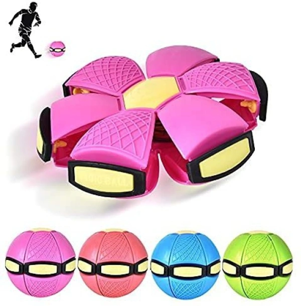 Magic Flying Saucer Ball / Flat Ball Disc - Multicolour