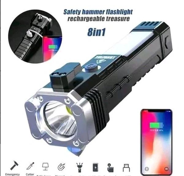 Emergency LED Torch High Beam Light