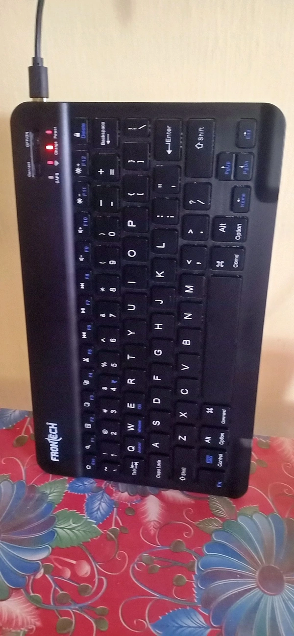 Frontech Mini Bluetooth Keyboard - Black, Mini