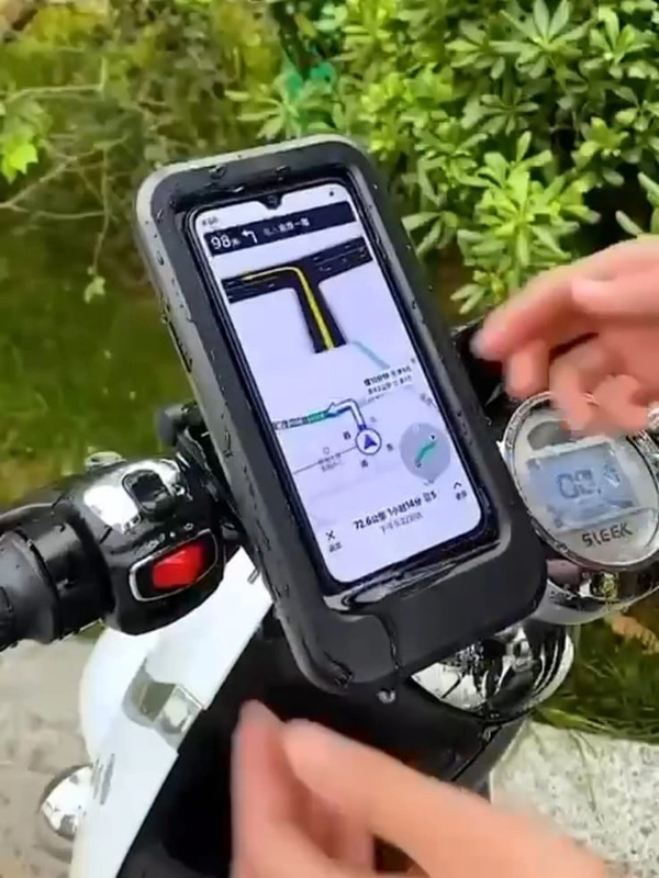 Bike Mobile Stand from Rain - Black