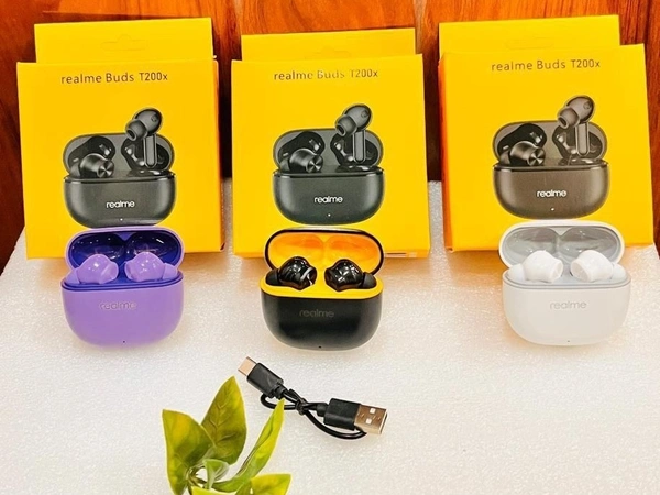 Realme T200x Earbuds - White