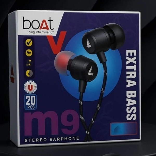 Boat M9 Extra Bass Wired Headphone