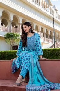 Fairy Desinger Special Concept Kurti Dupatta Set 