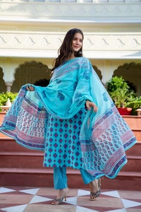 Fairy Desinger Special Concept Kurti Dupatta Set 
