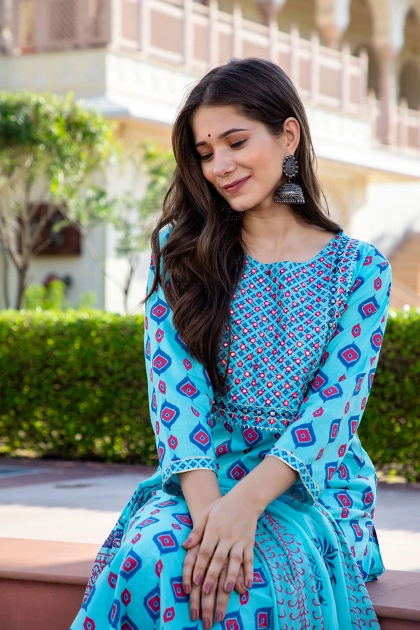Fairy Desinger Special Concept Kurti Dupatta Set 