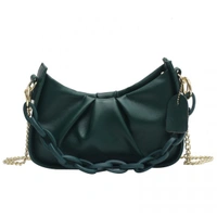 Ruche Bag With Chain 