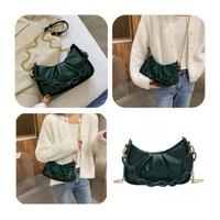Ruche Bag With Chain 
