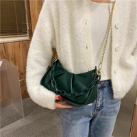 Ruche Bag With Chain 