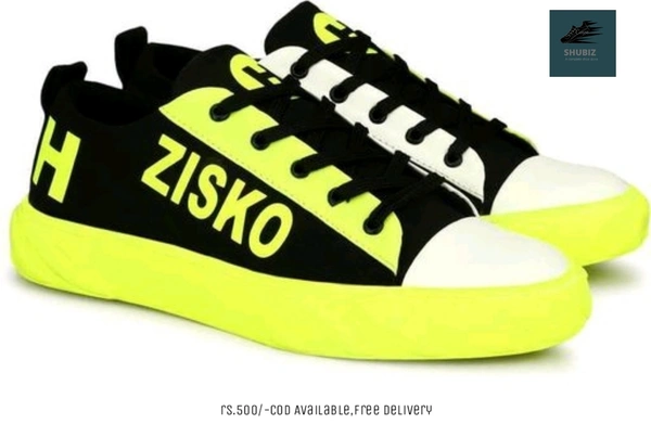 Zisko Casual Shoes - 6, yellow