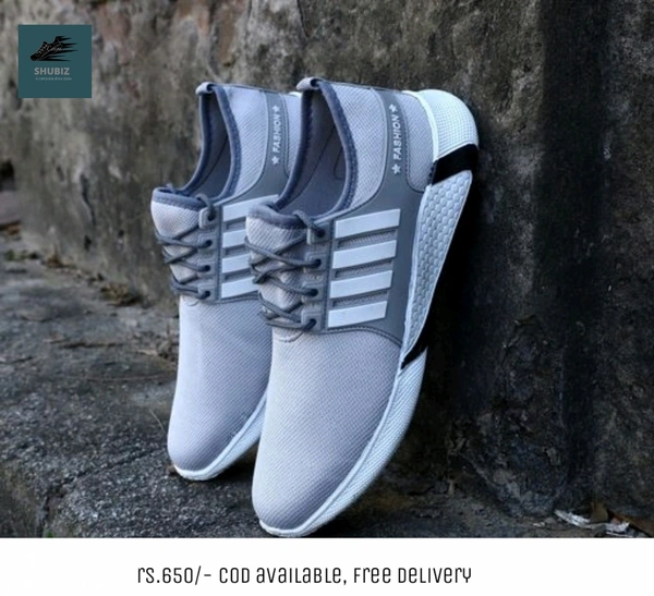 Sports Grey Shoes - 10