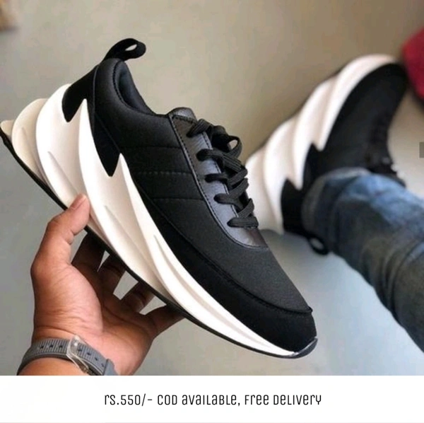 Casual Shoes. - 8, black