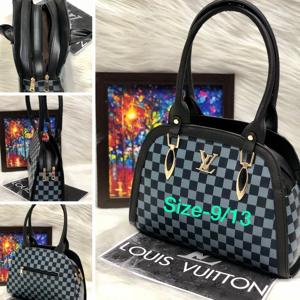 Louis Vuitton Style Hand Bag - White