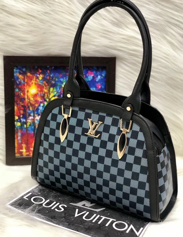 Louis Vuitton Style Hand Bag - Brown