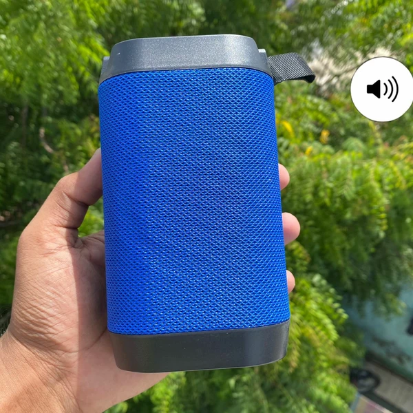 Portable LED Light Speaker  - Blue