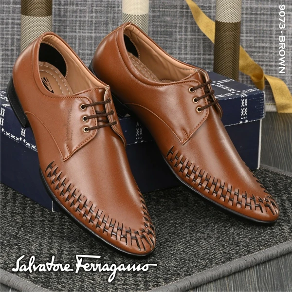 SalvatoreFerragamo Formal Shoes - Blue, 9