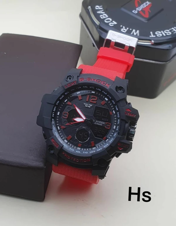 Gshock Watch - Red