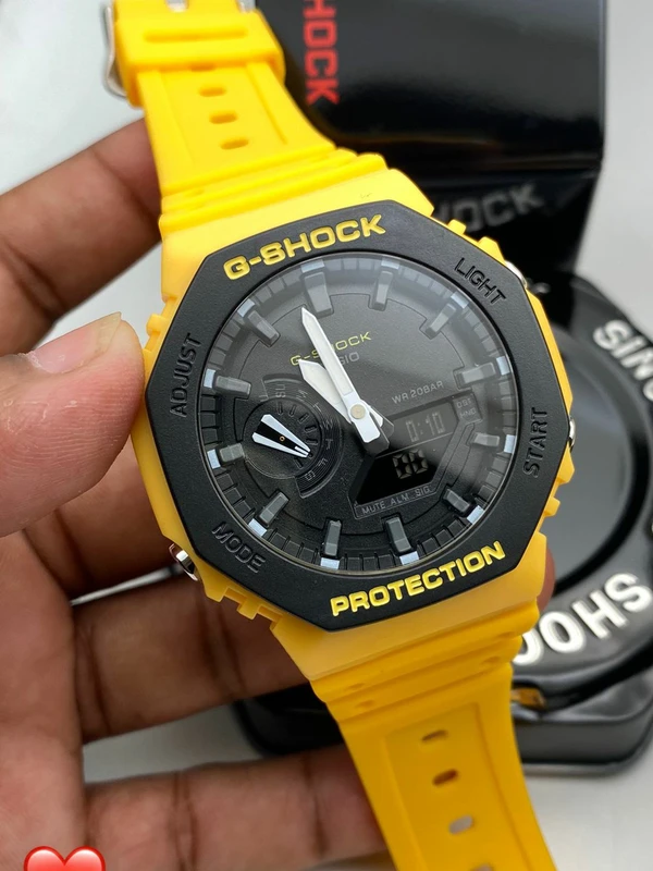 Gshock 2100 - Yellow