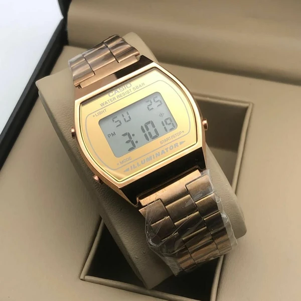 Casio Digital Watch - Rose Gold