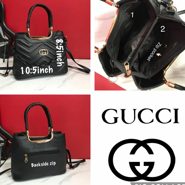 PREMIUM QUALITY HANDBAGS - Black