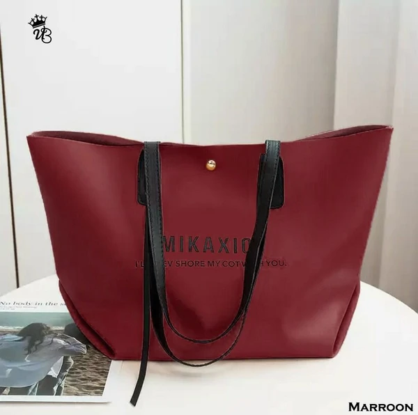 Imported Tote Bag - Black