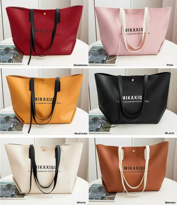 Imported Tote Bag - Pink